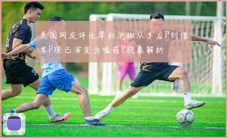 美国网友评论犀利泡椒从季后P到播客P现已演变为嗑药P现象解析